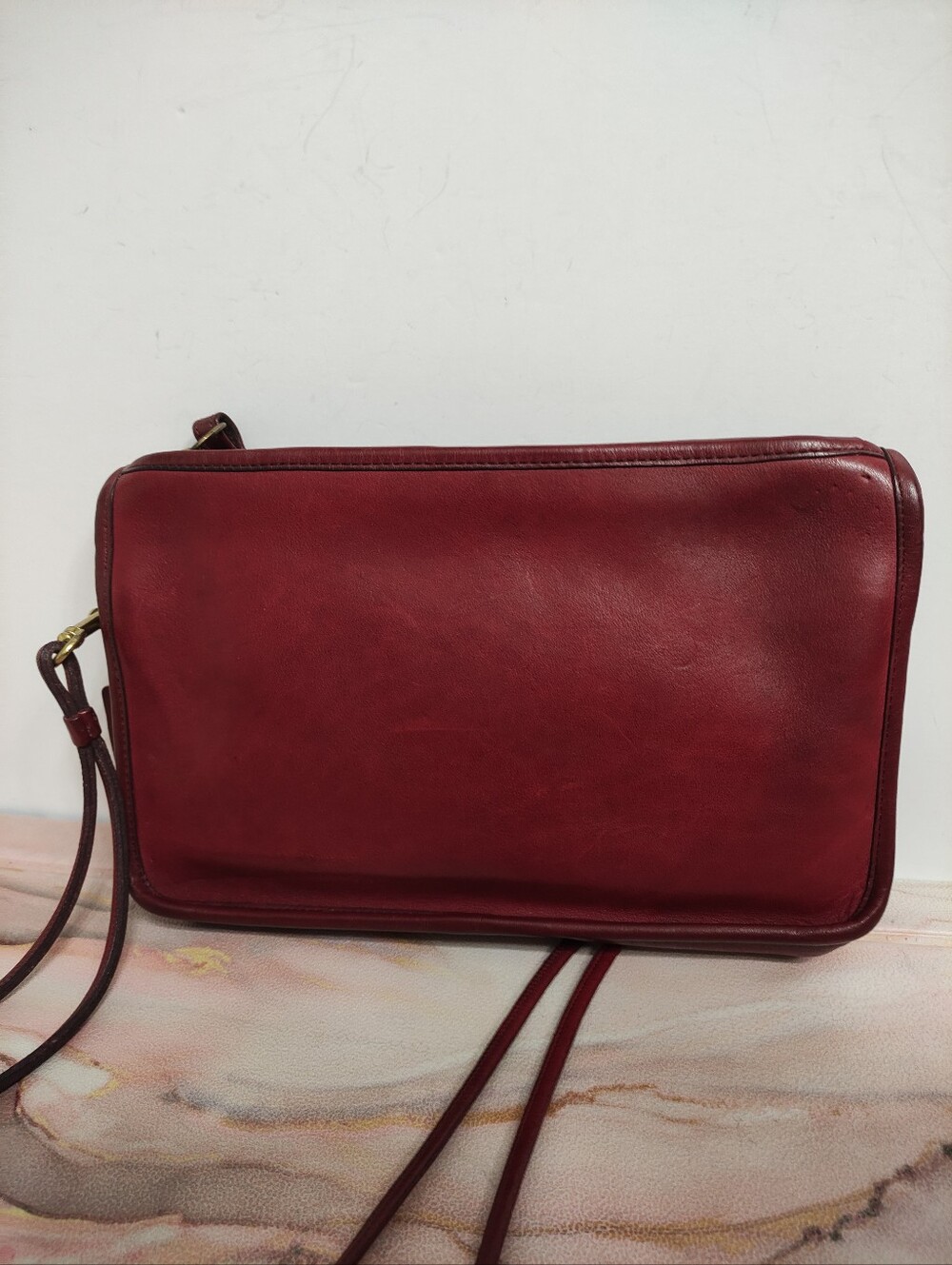 Vintage Coach 9455 Zippered Clutch Made in NYC - Picture 5 of 15